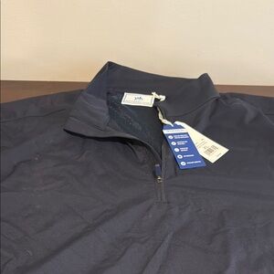 Southern Tide Brand New Navy Quarter-Zip Pullover Long Sleeve - Lightweight XL